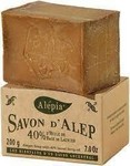 savon d&#039;Alep traditionnel 40%
