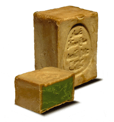 authentique savon d'alep brut 35% 